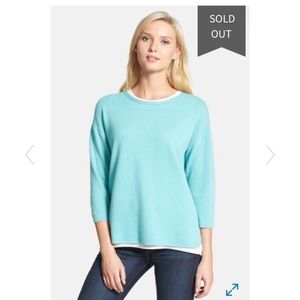 Aqua. Size XL. 100% cashmere sweater.